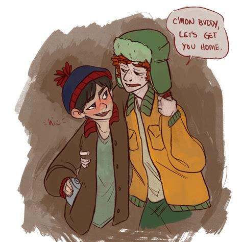 bottom kyle broflovski|jealous stan marsh x kyle.